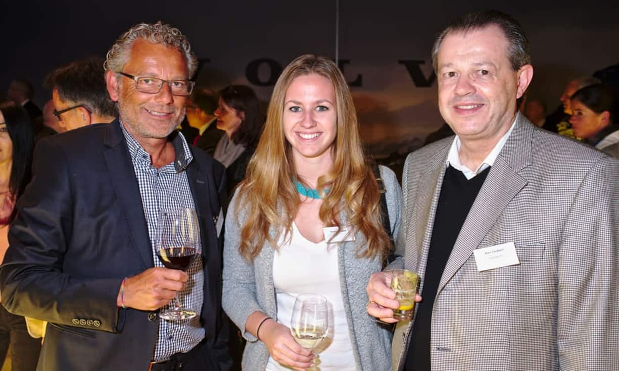 Andreas Spycher, Publicitas AG;
Corina Carabelli;
Aldo Carabelli, Publicitas AG