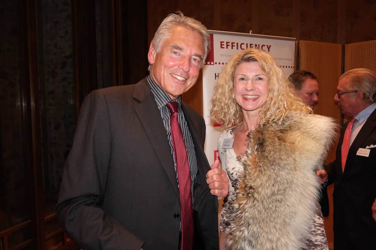 Peter Brabeck-Letmathe, VR-Präsident Nestlé S.A.; Gabriele Fisseler, Zürcher Kantonalbank, Relatinoship Manager