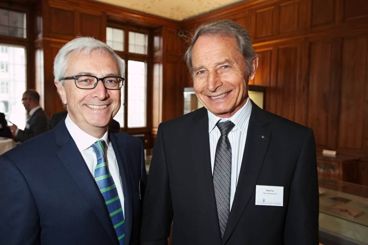 Bernhard Weissberg, Founder, Weissberg Consulting; Paul Frei, President, Flare International AG