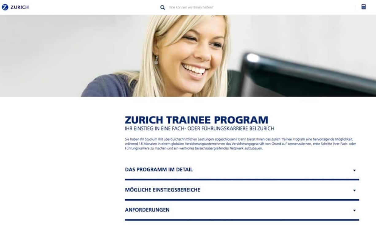 Platz 5: Zurich Insurance