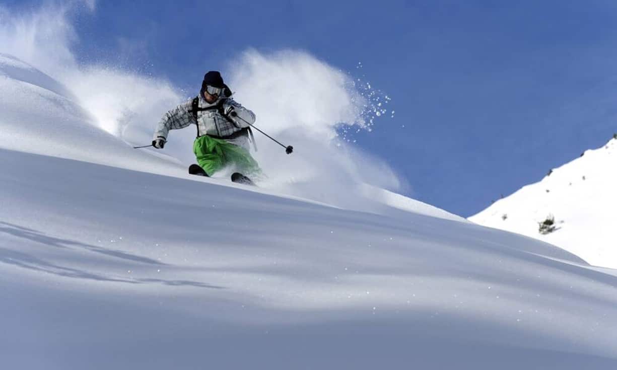 Rang 2: Davos mit 460'451 Übernachtungen.
Davos Klosters Mountains/flickr/cc