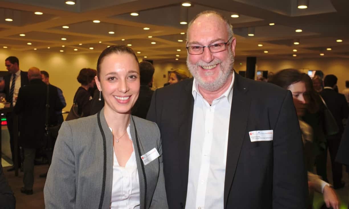 Nicole Gubler, Marketing + Kommunikation, AMR Partner AG;
Piero Signorell, Präsident Regio Bodensee-St. Gallen, SKO