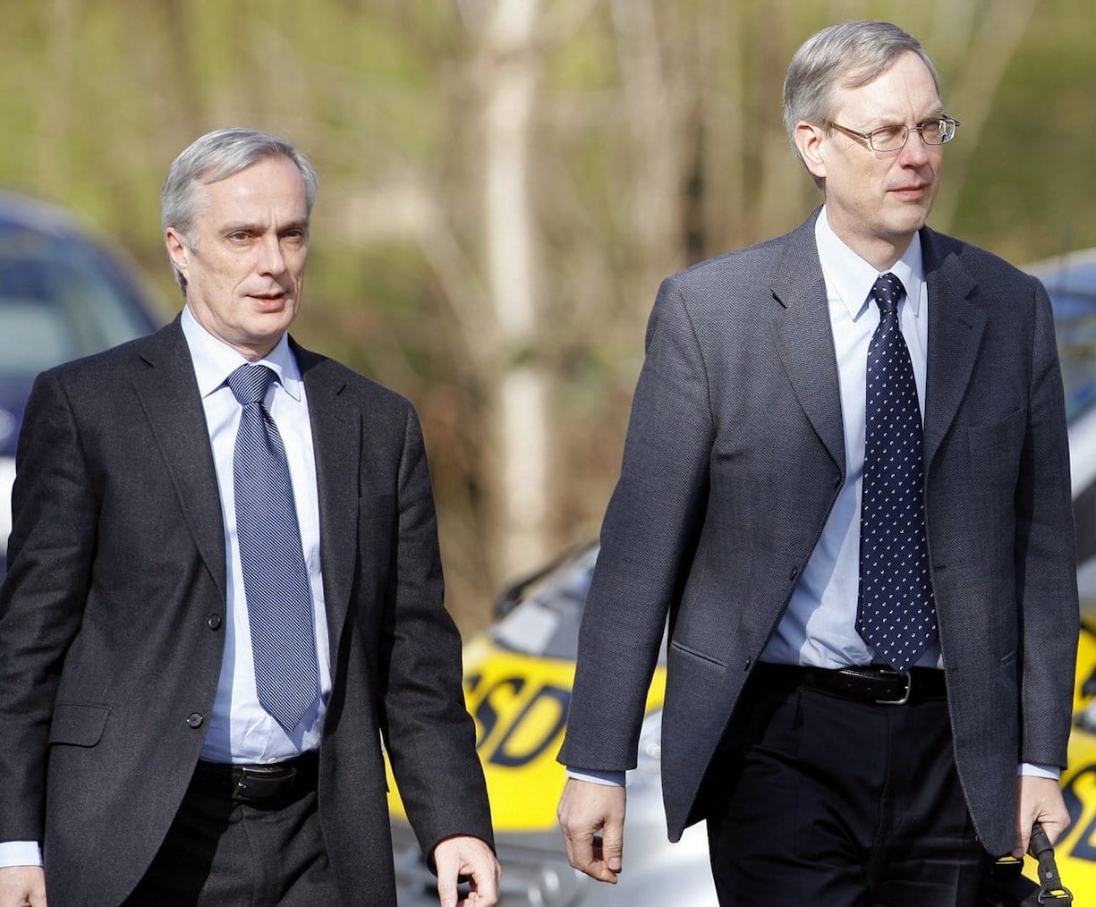 Philippe Bruggisser (r.) und Lorenz Erni