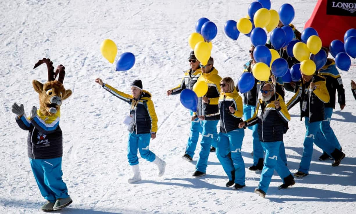 Die besten Impressionen der Ski-WM 2017 in St. Moritz:
Steinbock Moritz an der Schlusszeremonie nach dem Slalom der Männer.