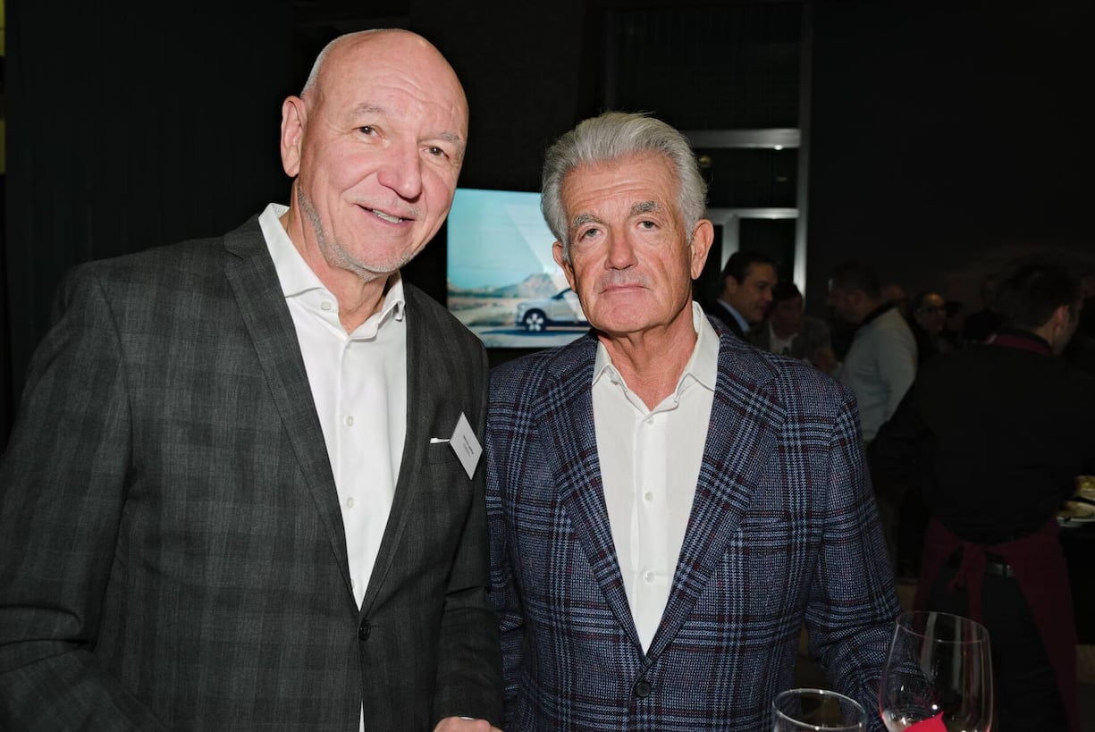 Heinrich Lammer, Cowin AG; Guido Persterer, Efficiency Club Zürich.