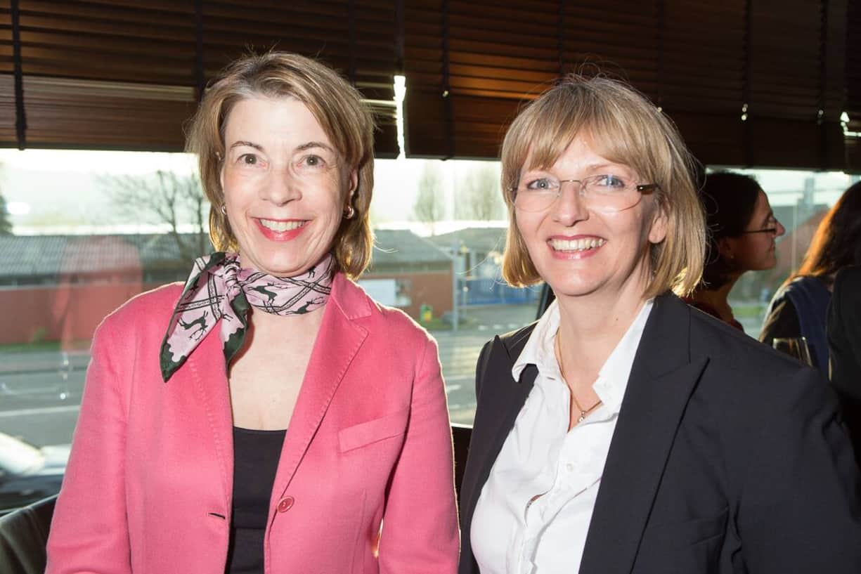 Barbara Kux, Total-VR, Henkel-VR, Panelistin; Gudrun Sander, Hochschule St. Gallen,  Panelistin