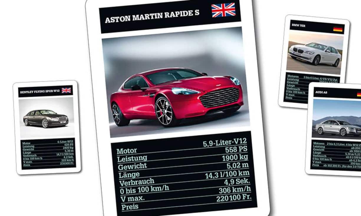 Mit Eleganz und einem Schuss James Bond bildet der sportliche Aston Martin eine Alternative zu den etablierten Konkurrenten. Gegenüber dem optisch zurückhaltenderen Rapide hat der «S» in jeder Beziehung zugelegt: mehr Leistung, adaptives Fahrwerk und im Interieur noch mehr britischer Luxus. Zur Wahl stehen eine luxuriösere oder eine betont sportliche Innenausstattung.