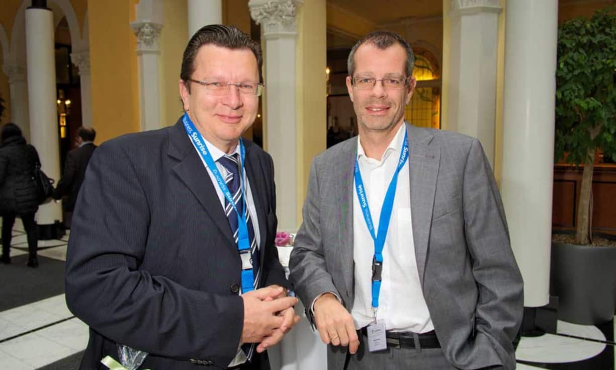 Marcel Urech, Inhaber, Insura Consulting Urech & Partner AG;
Marcel Wasser, Leiter Services, EXPOformer AG