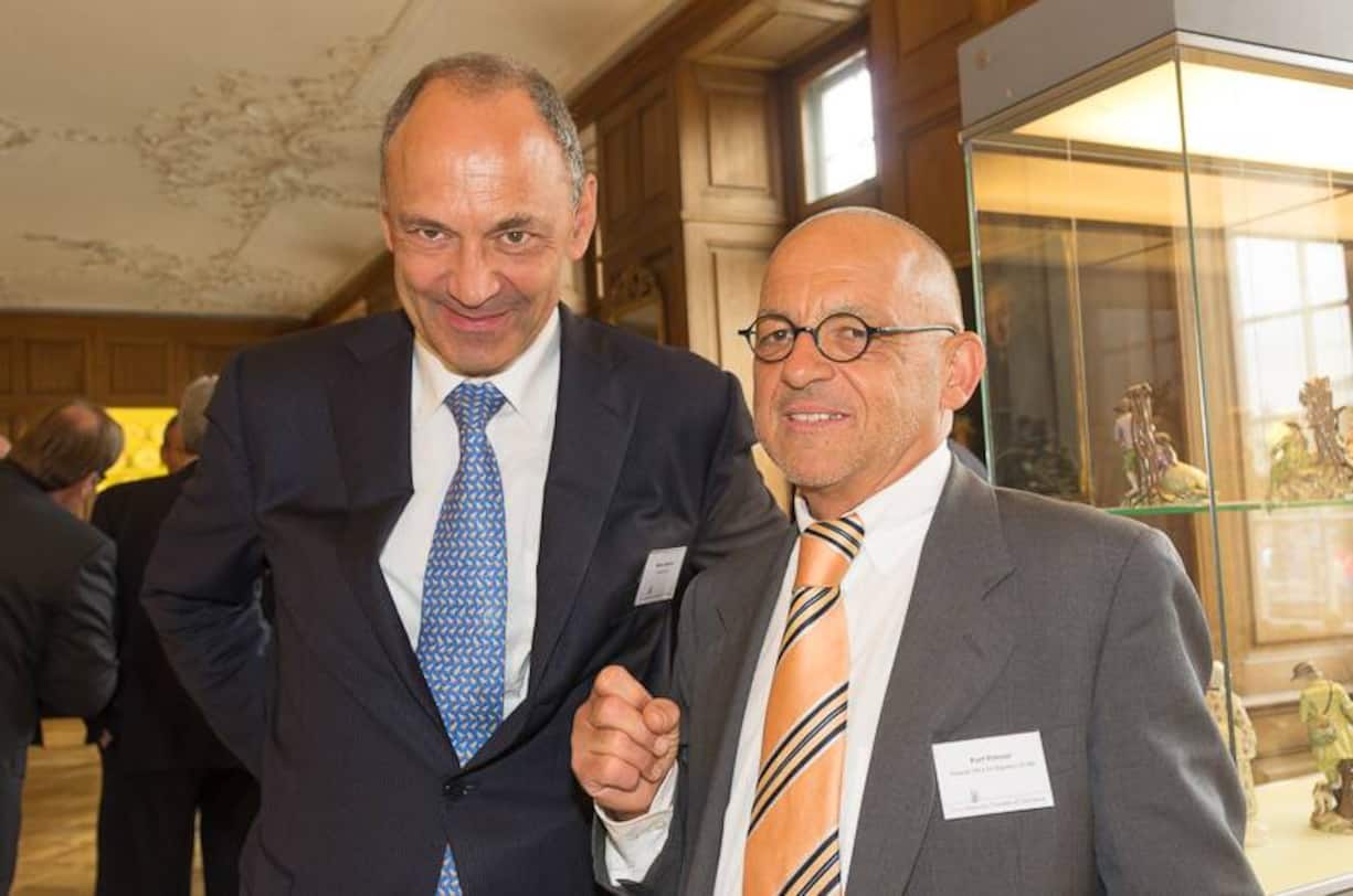 Martin Ramsler, CEO Noventura AG; kurt Rohner, Head a.i. of Immigration and Integration, Bundesamt für Migration