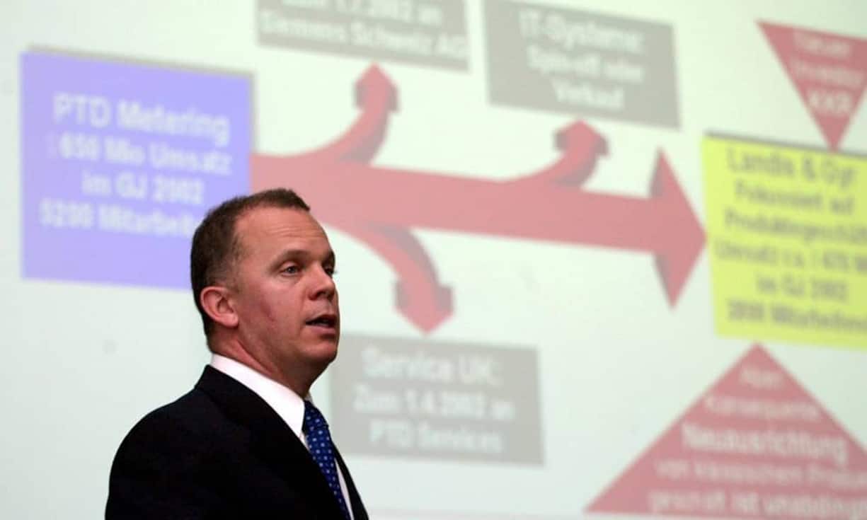 2002 ging die ganze Zählersparte an die amerikanische Investmentgesellschaft KKR. Unter dem neuen CEO Andreas Umbach ging das Unternehmen wieder als Landis+Gyr ins Rennen. Ein wichtiger Teil der Ursprungsfirma lebt heute in Siemens Building Technologies weiter.