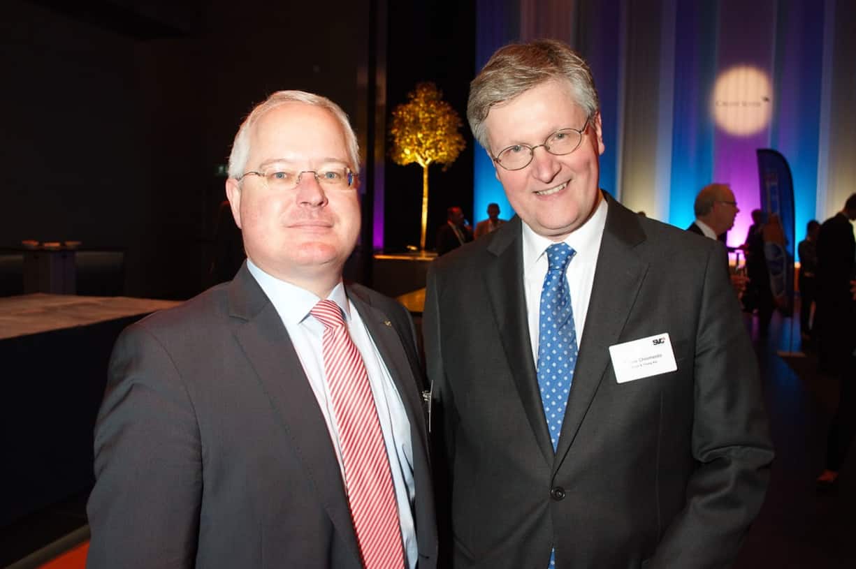 Edgar Christen, Ernst & Young AG; Bruno Chiomento, CEO, Ernst & Young AG