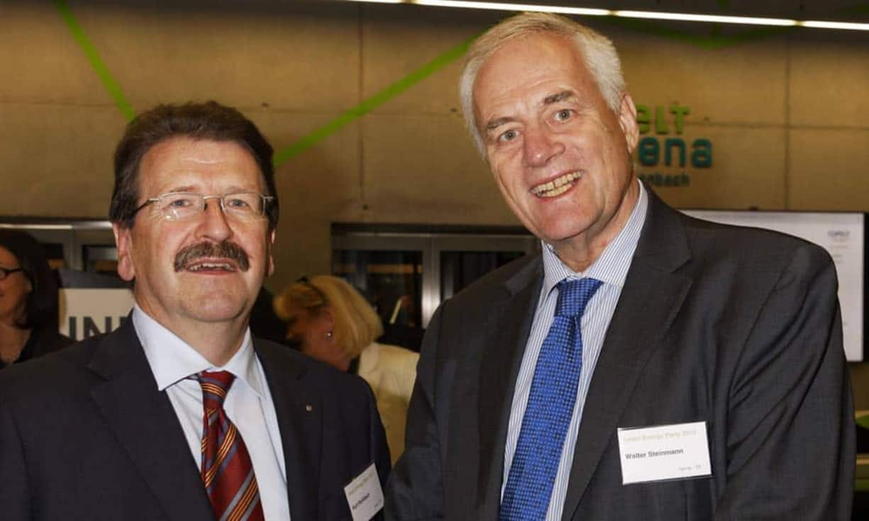 v.l.n.r. Kurt Rohrbach; BKW FMB Energie SA, Dr. Walter Steinmann, Direktor Bundesamt für Energie (BFE)