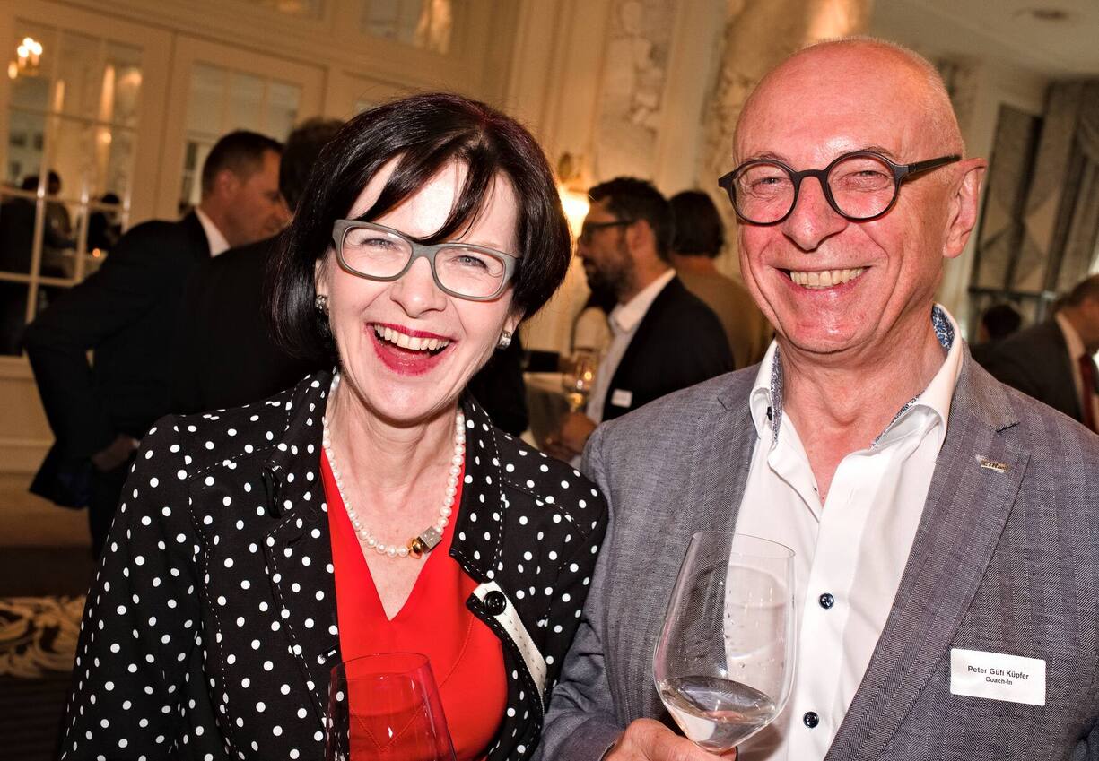 Sylvia Raguth, Mandat-in Vorsorge- und Finanzlösungen; Peter "Güfi" Küpfer, coach-in