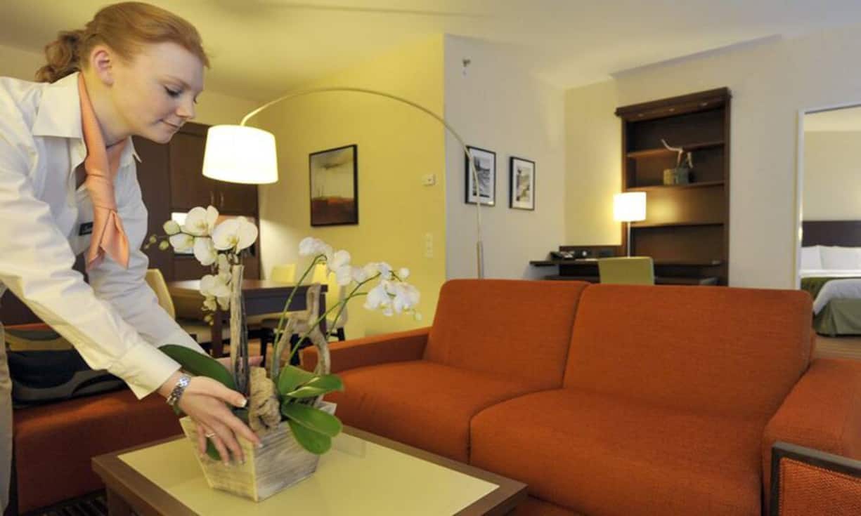 Rang 7: Marriott
Die amerikanische Hotelkette betreibt eine Unterkunft in Zürich.
Keystone