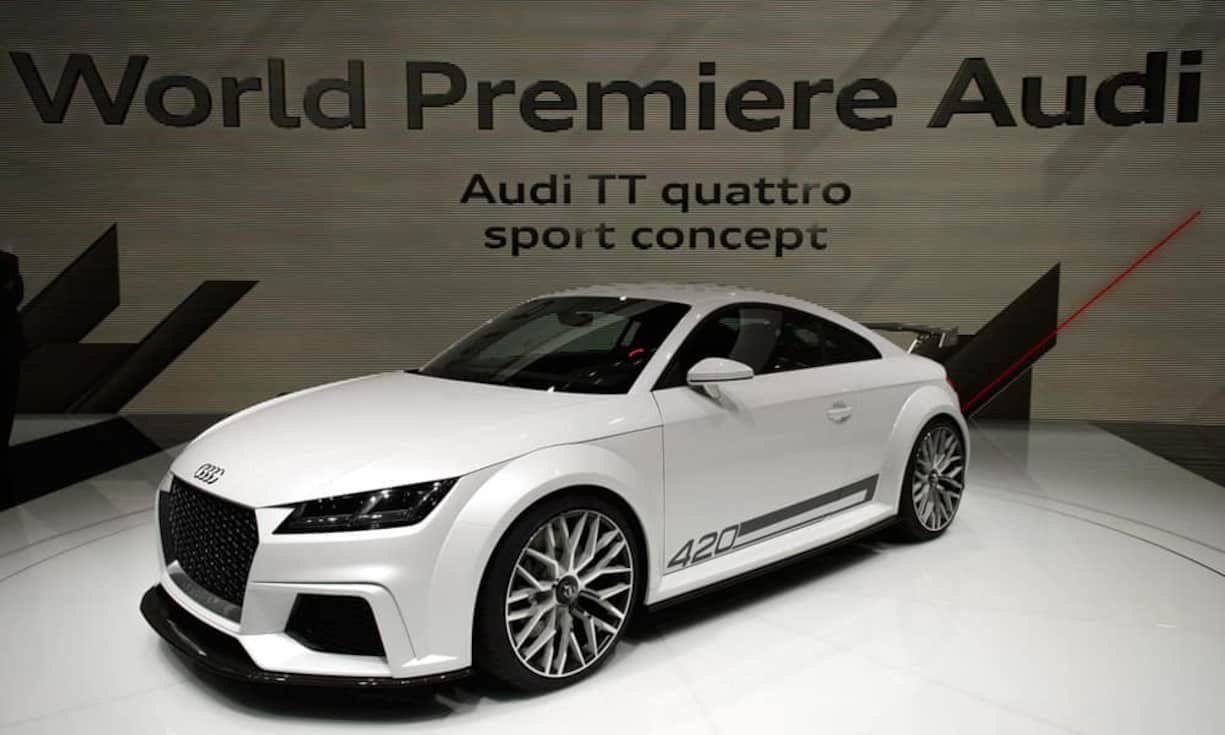 ... den Audi TT quattro in der Sportversion.