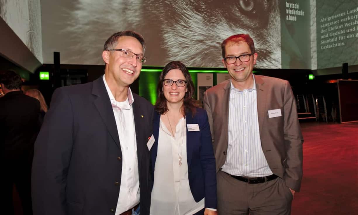 Martin Keller, Gemeindeschreiber, Dietlikon;
Sandra De Vito Bieri, Partnerin Zürich, Bratschi Wiederkehr & Buob;
Andreas Häuptli, Geschäftsführer, Verband Schweizer Medien