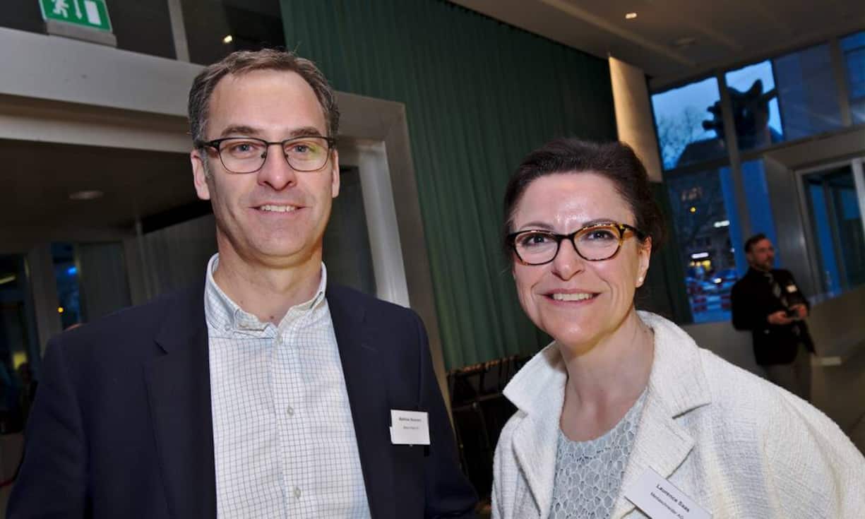 Matthias Baumann, Möbel Pfister AG;
Laurence Saas, Mediaschneider AG