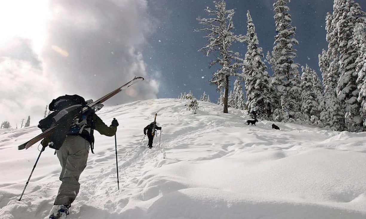 Jackson Hole, Wyoming/USA: Wintersport für echte Cowboys, denn das Skigebiet nahe der Grenze zum US-Bundesstaat Idaho ist bekannt für seine steilen Abfahrten. Das gefällt auch Hollywood-Stars wie Uma Thurman, Matthew McConaughey und Sandra Bullock.