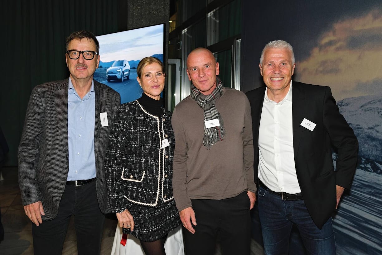 Thomas Dalla Vecchia, Procurement Partner AG; Manuela Gualeni, UBS Switzerland AG; Roland Kalmus, RCR Jets AG; Daniel Suter, BHS Aviation AG