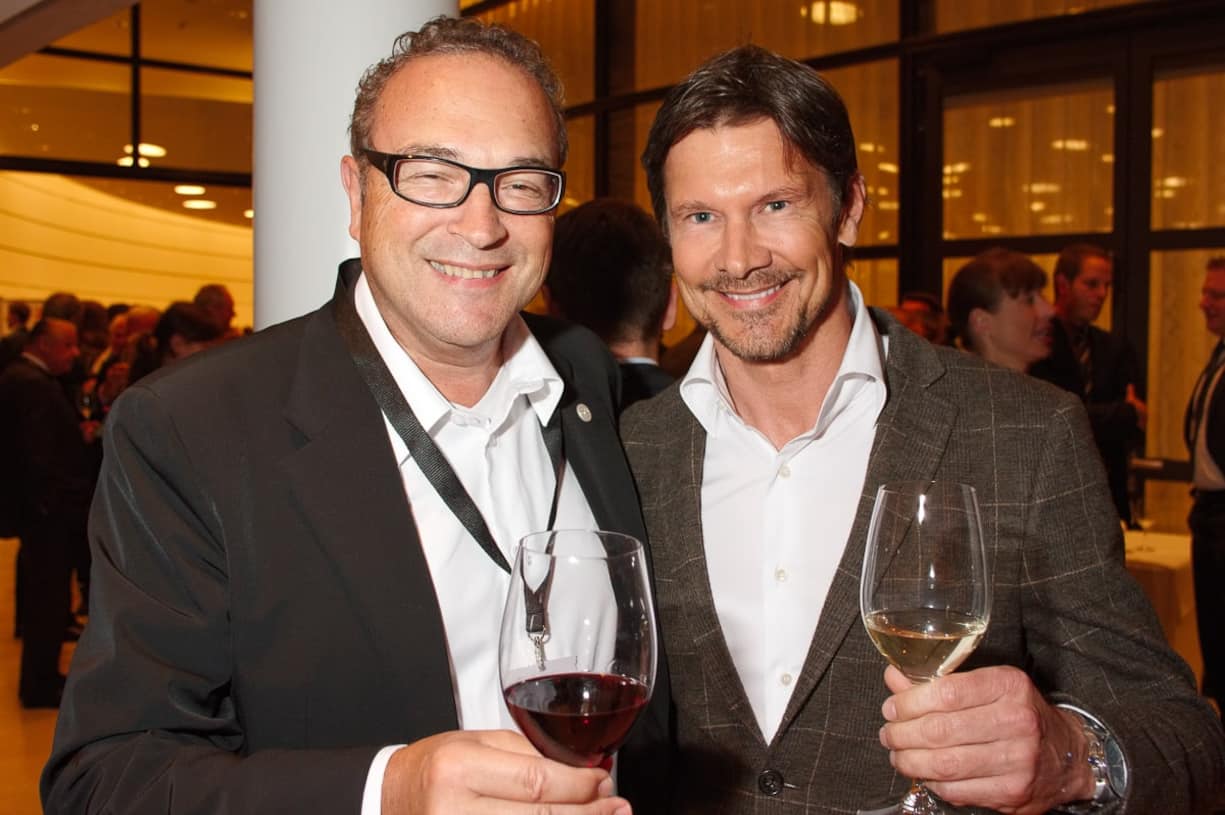 Kenny Eichenberger, Geschäftsinhaber, Kenny's Auto-Center AG; Christoph Richterich, CEO, Richterich & Partner AG