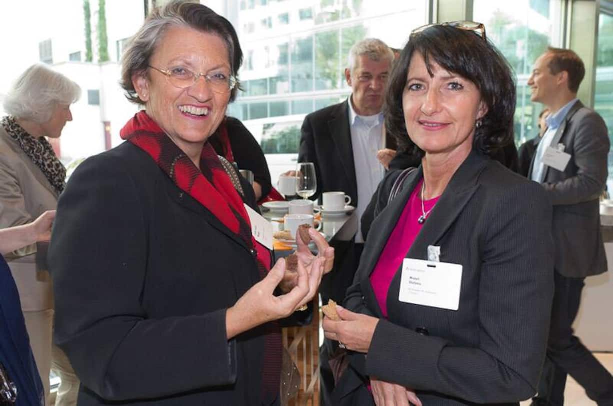 Margot Leder-Juchli, Leder Partner; Stefania Misteli, Valora Management AG