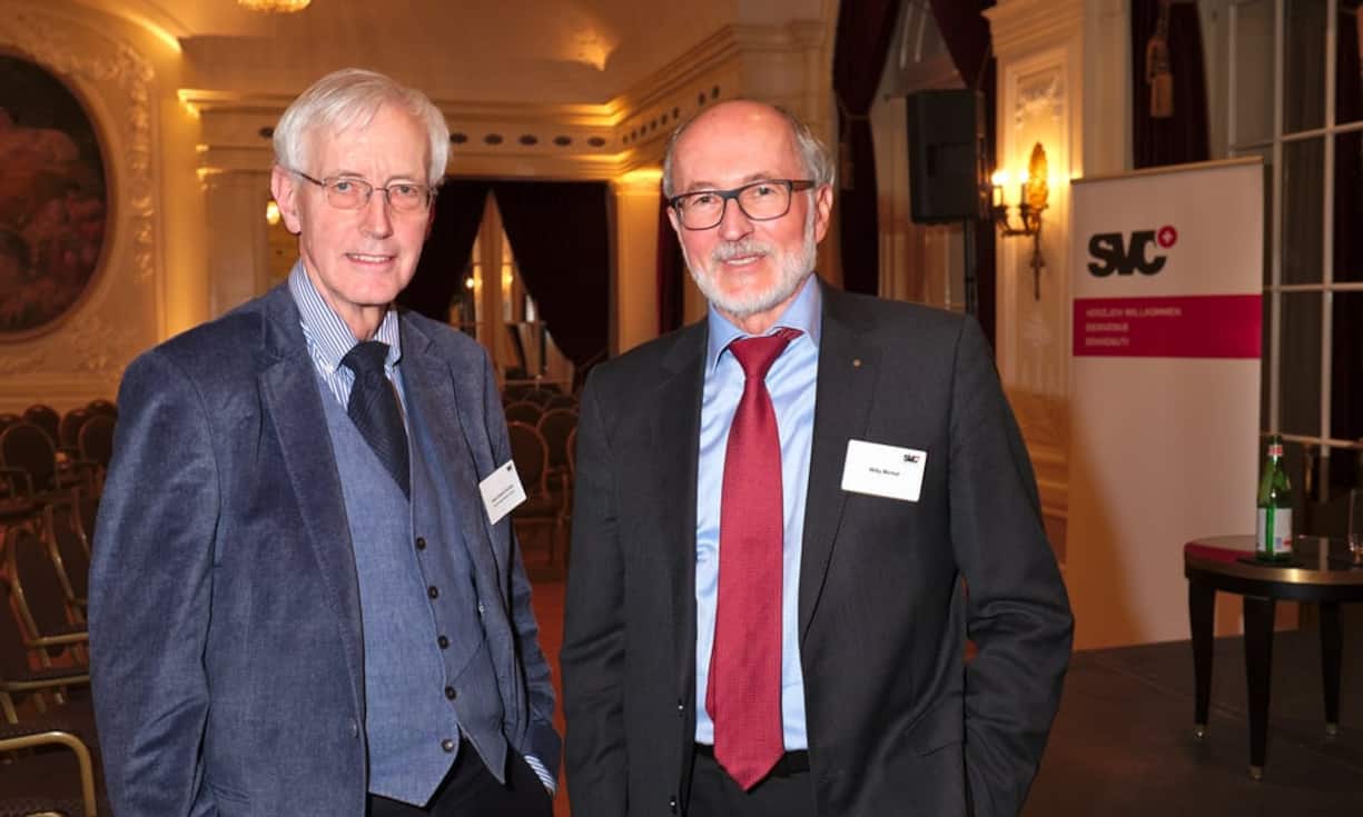 Jean-Daniel Gerber, Verwaltungsratspräsident, Swiss Sustainable Finance;
Willy Michel, Verwaltungsratspräsident, Ypsomed Holding AG