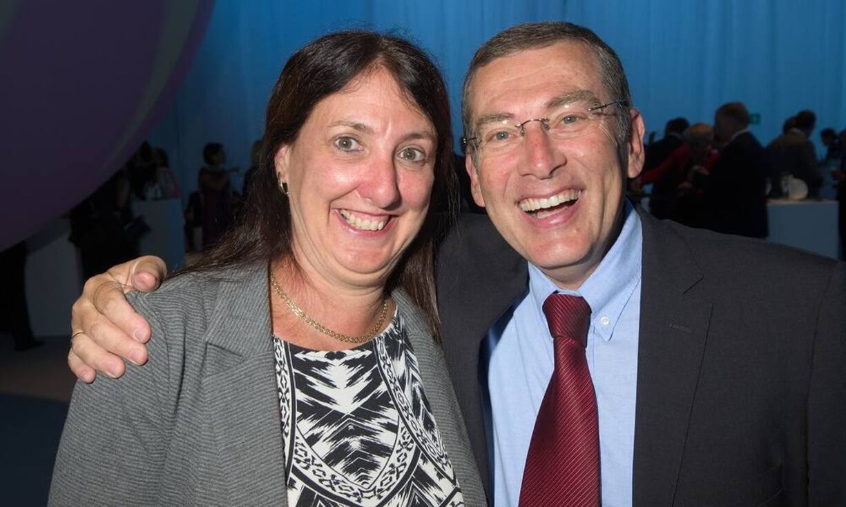 Osnat Keidar;
Jacob Keidar, Botschafter Israels in der Schweiz