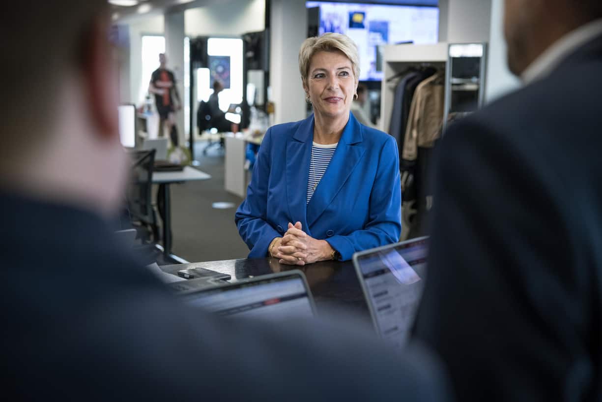 Die Bundesrätin stellte sich den Fragen der Blick-Redaktion.