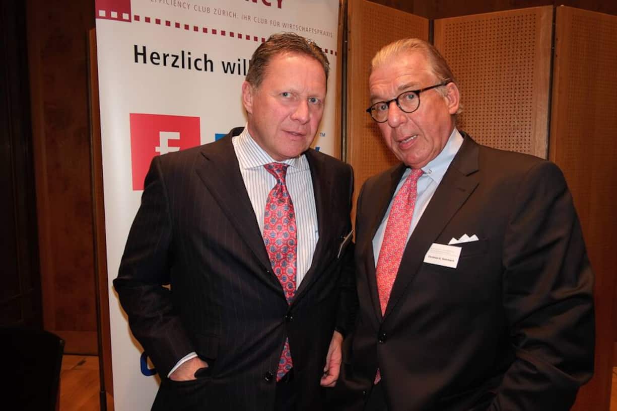 Alfred Strebel, Fidelity Investments International, Managing Director; Christian E. Rohrbach, Rohrbach & Partner Investment, CEO