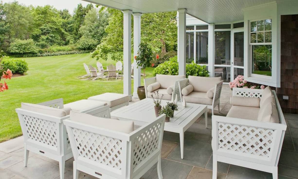 Im Kaufpreis inbegriffen ist neben einer hübschen Veranda unter anderem...