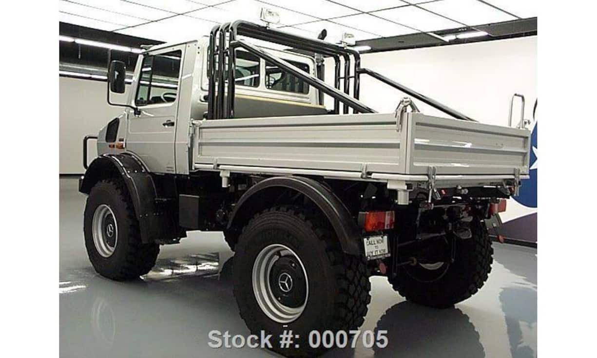 Theoretische Ladekapazität: mehr als 7 Tonnen.