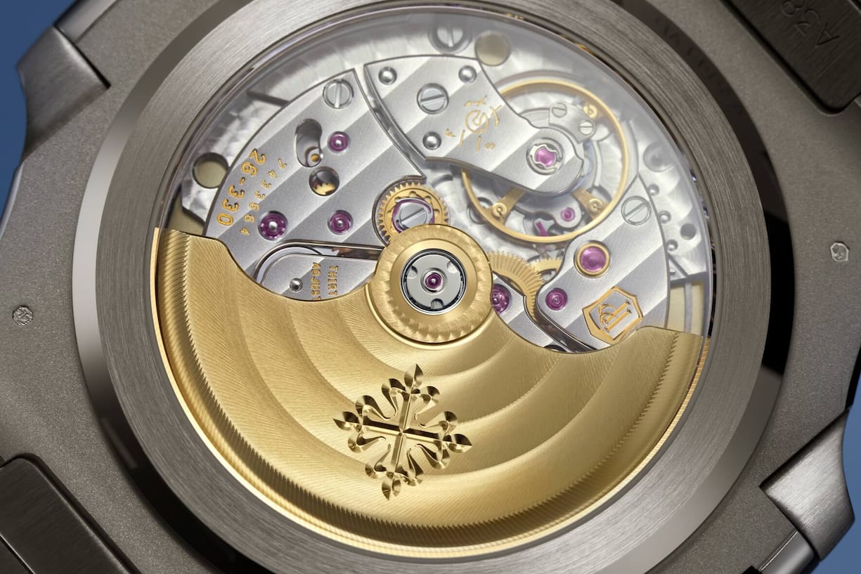 Werk der Nautilus 5811 von Patek Philippe