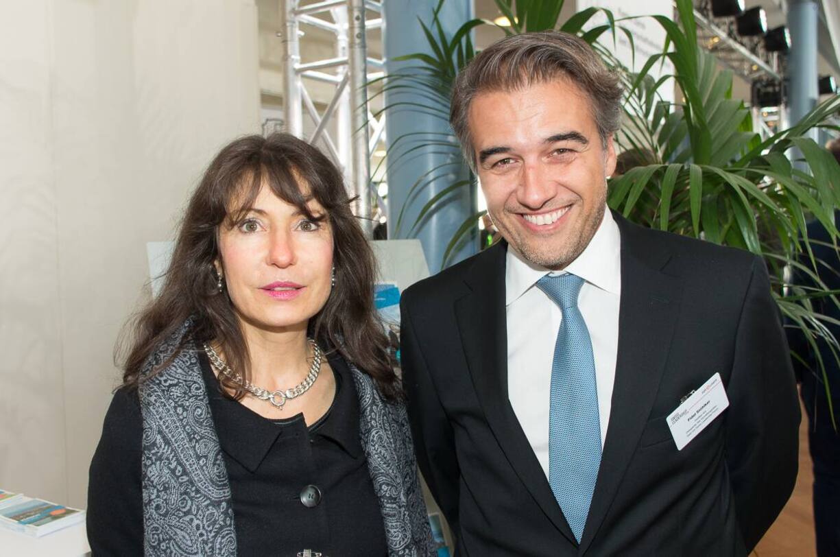 Olivia Bosshart, Inhaberin, KION; Fidel Stöhlker, Delegierter des Verwaltungsrates, Stöhlker AG