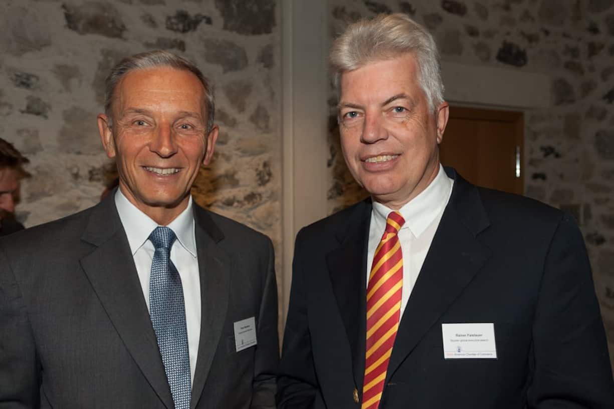 Peter Moebius, Vice President, Orange Business Switzerland; Rainer Faistauer, Partner, Boyden Global Executive Search