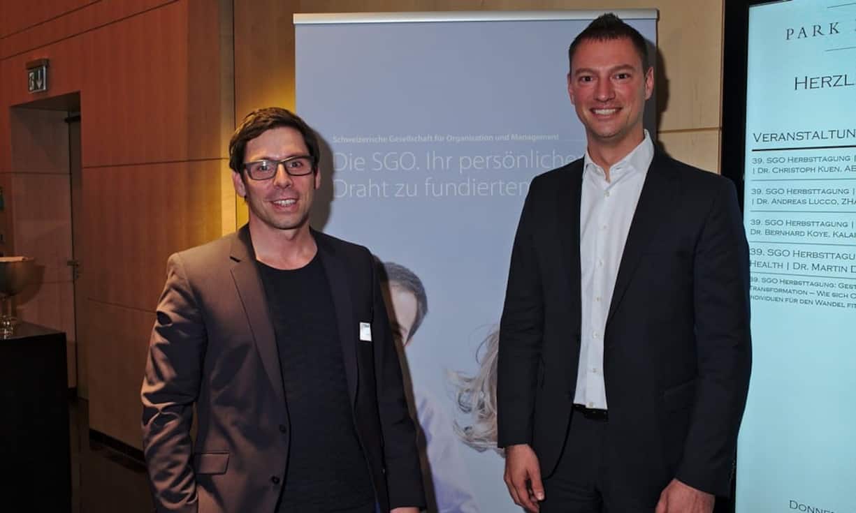 Oliver Hauri, GL-Mitglied, Lienhard Office Group Degersheim;
Remo Schmidli, Leiter Multichannel Management, Zürcher Kantonalbank