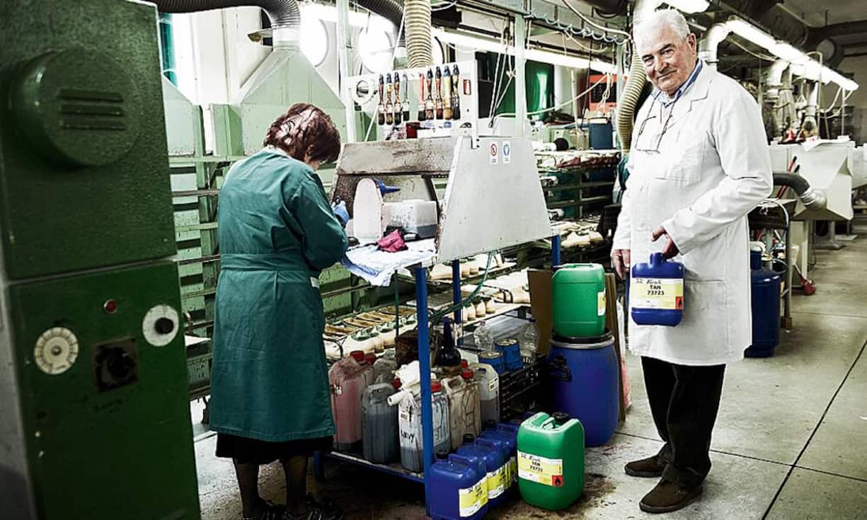 5. Lange hat Mario Prosperi nach der perfekten Farbe gesucht.