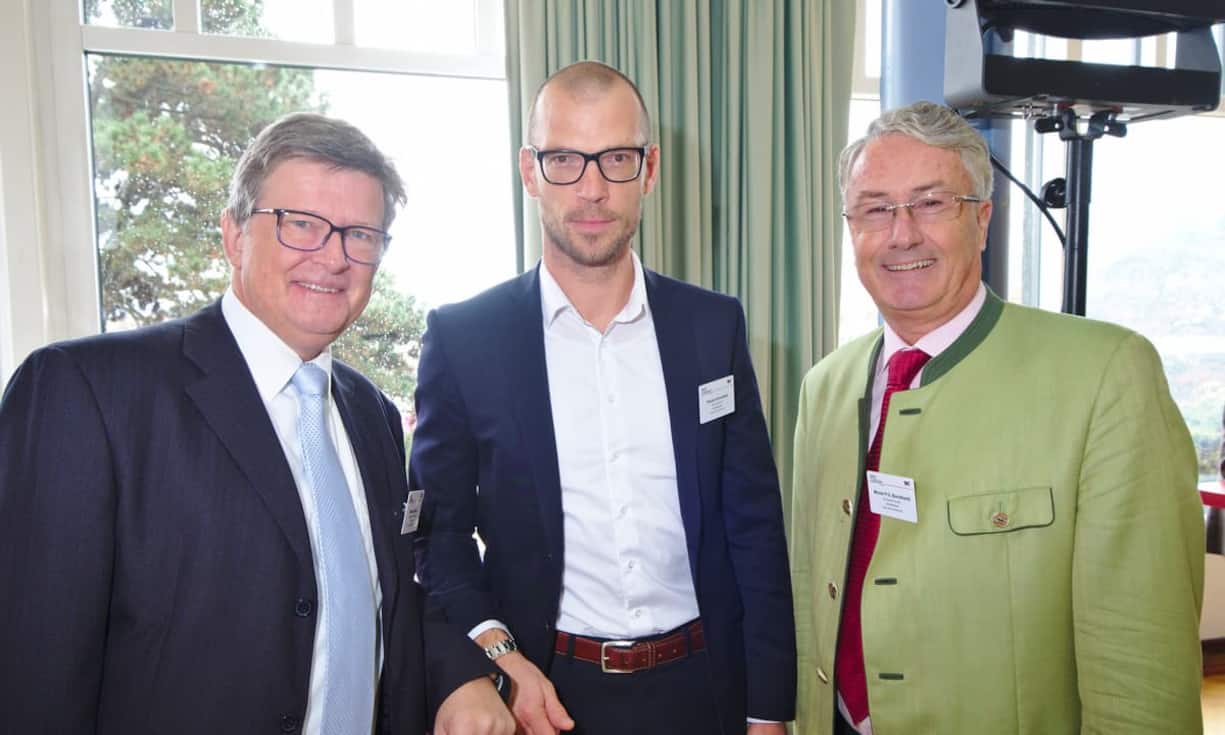 Marcel Graber, Inhaber, Graber Consult GmbH;
Florian Schneebeli, Kundenbetreuer, Securitas AG;
Michel P.G. Burckhardt, VR, Burckhardt's Events