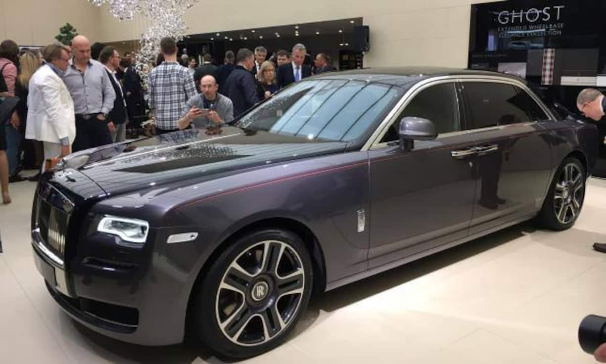 Der Rolls Royce Ghost beschleunigt von 0 auf 100 Stundenkilometern in fünf Sekunden.