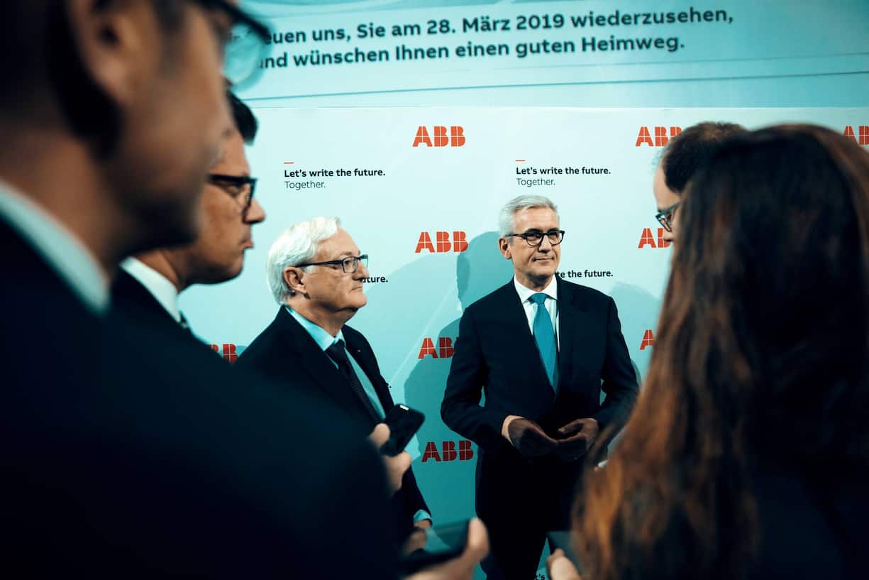 Ulrich Spiesshofer und Peter Voser