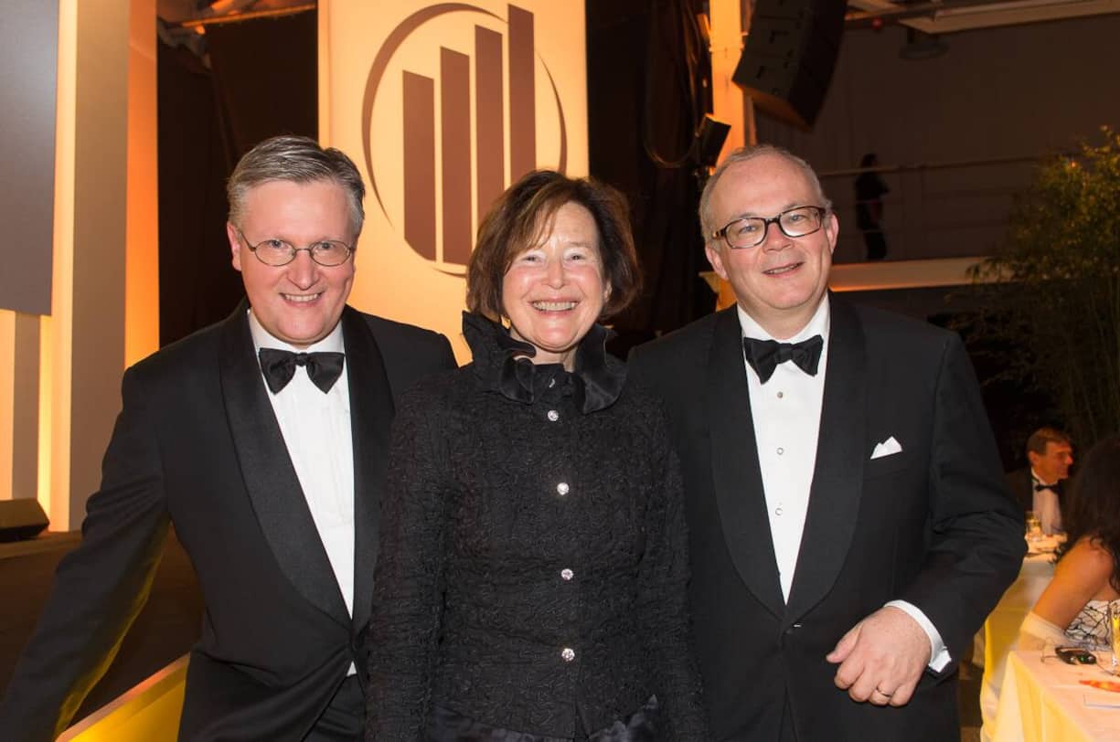 Bruno Chiomento, EY; Elisabeth Kopp, alt Bundesrätin; Heinrich Christen, EY