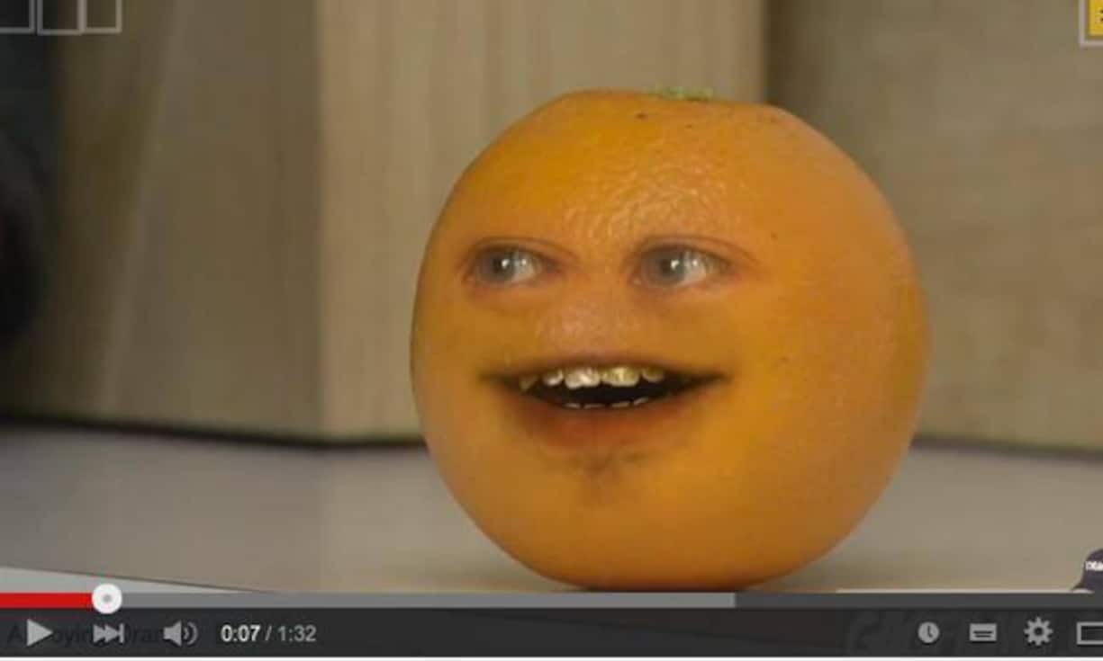 Gibt es Nervtötenderes als diese Orange?Platz 5:
«The Annoying Orange» von daneboe