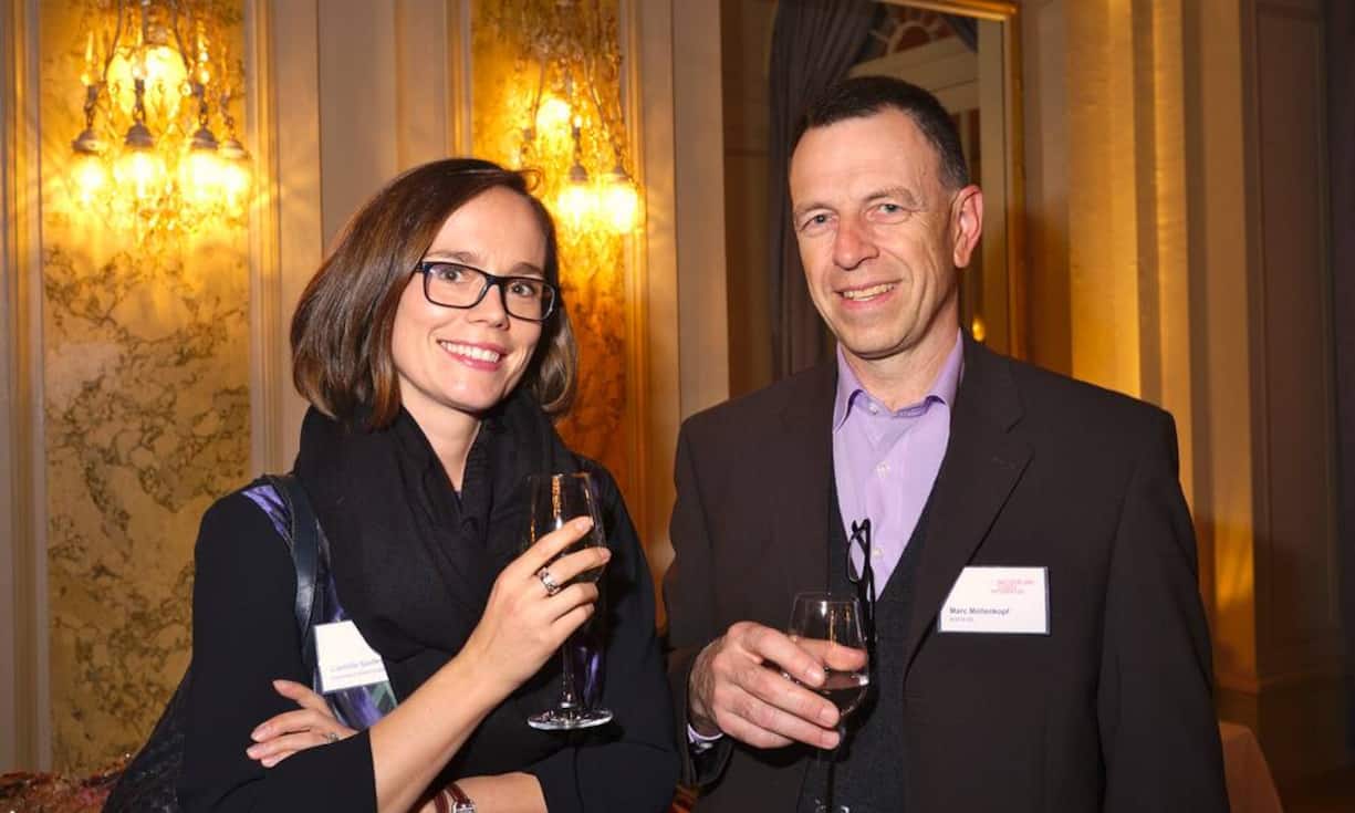 Camille Godet, S-GE;
Marc Mollenkopf, CEO, Rosta AG