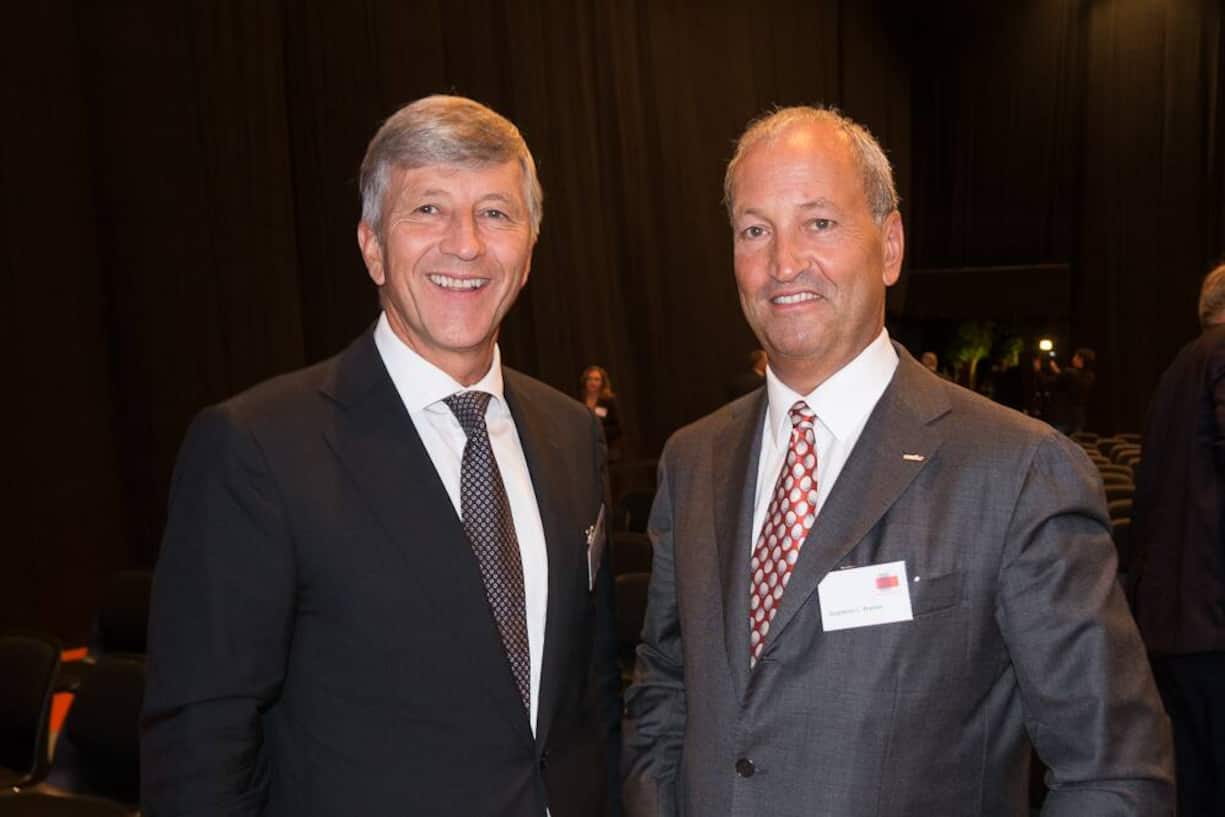 Rolf Dörig, Präsident des Verwaltungsrates, Swiss Life AG; Guglielmo L. Brentel, Präsident hotelleriesuisse