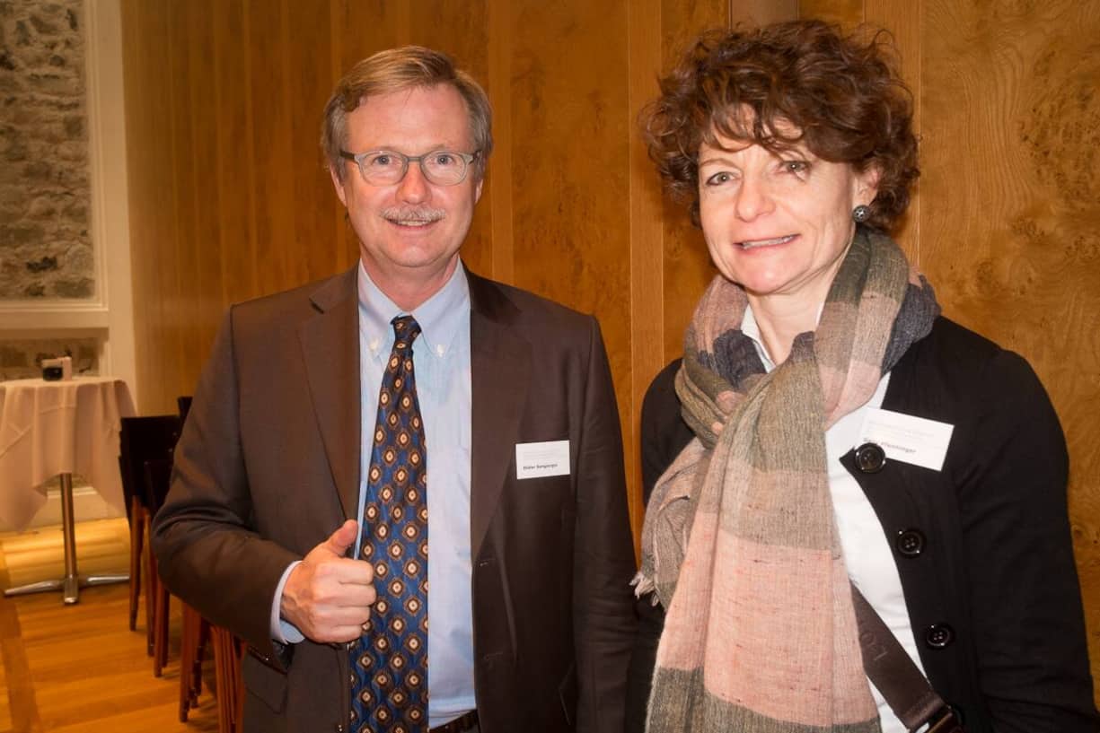 Didier Sangiorgio, Geschäftsführer, Walder Wyss & Partner AG; Gaby Pfenninger