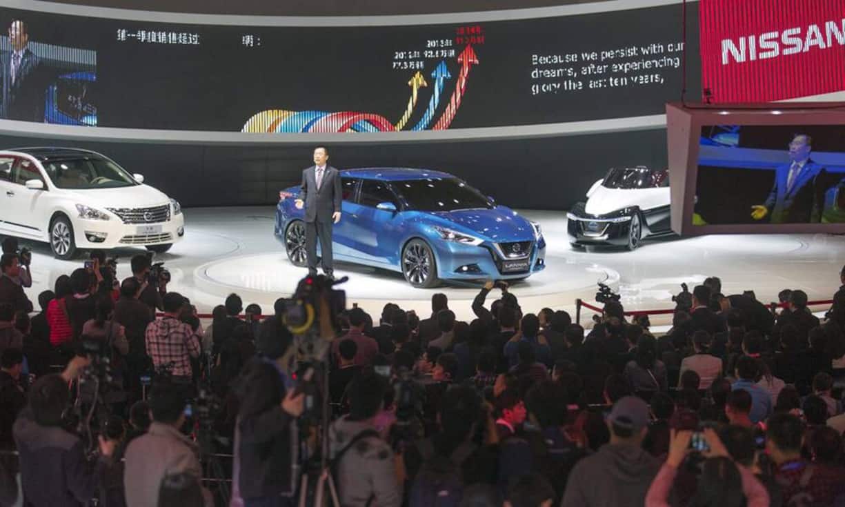 Riesiger Andrang in Peking. Bis am 29. April werden mehrere hunderttausend Besucher an der Auto China erwartet.