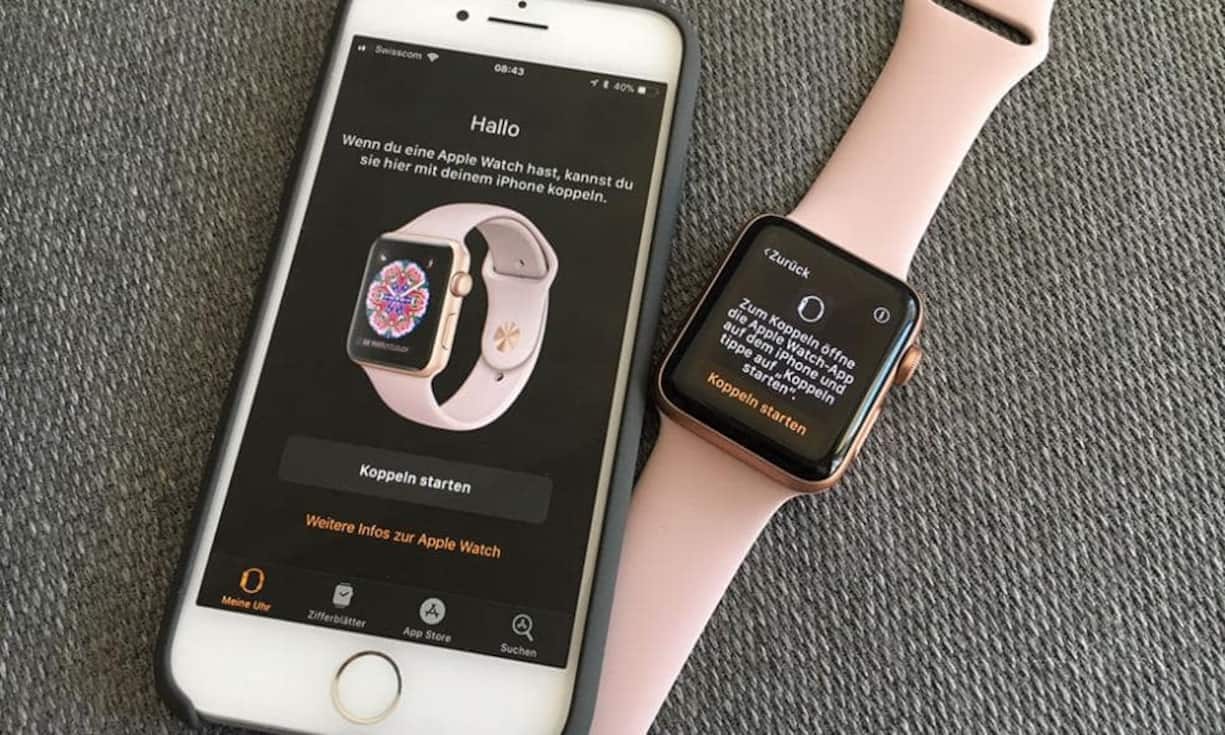 Das Koppeln von iPhone und Apple Watch geht einfach in wenigen Schritten. Bis die Apple Watch final synchronisiert ist, braucht der Nutzer einige Minuten Geduld.