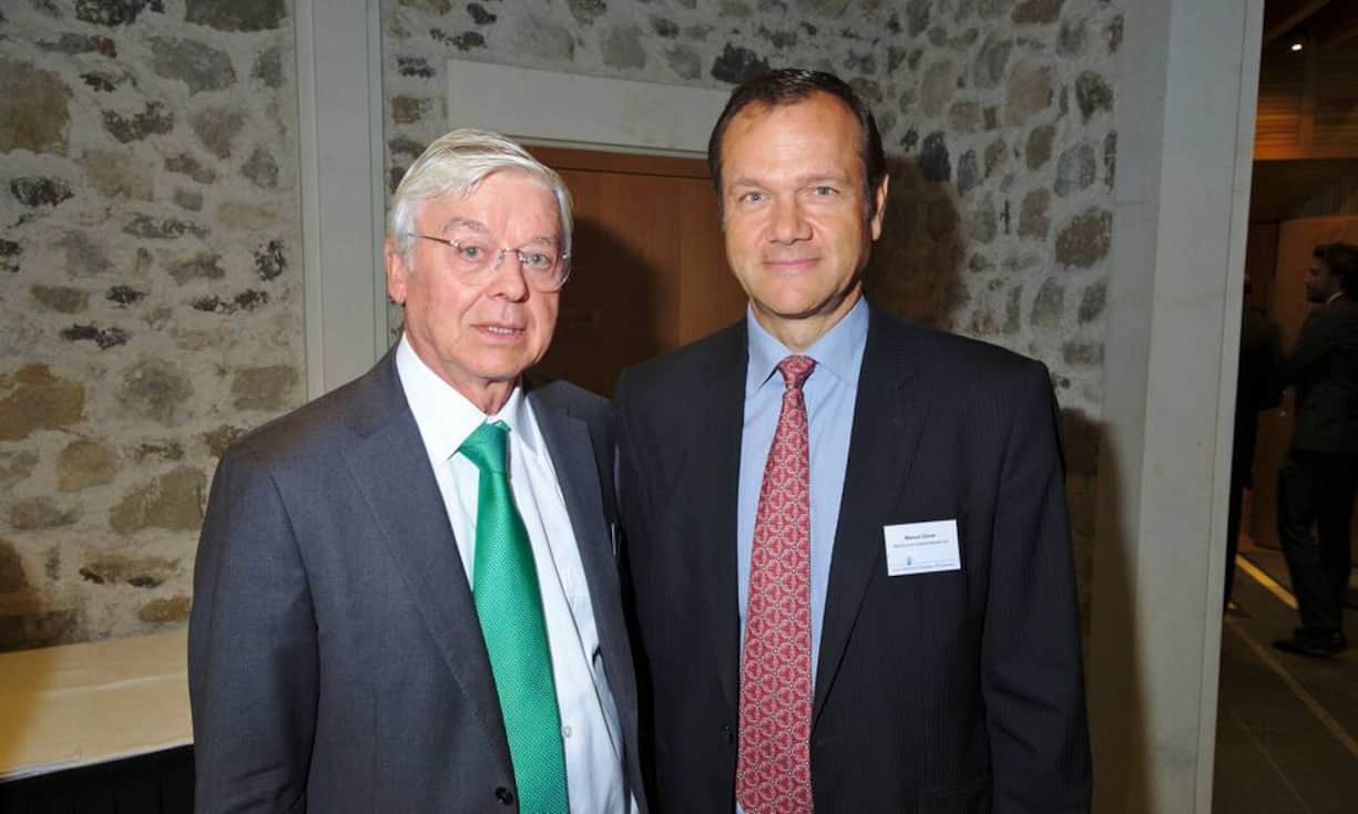 Peter F. Weibel, Chairman, UZH Foundation;
Manuel Ebner, CEO, Merrill Lynch Capital Markets AG