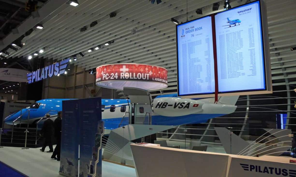 ... die gesamte Produktion des Flugzeugs sei bis 2019 bereits ausverkauft, teilte der Konzern am Mittwoch mit.Bilder Gabriel Knupfer