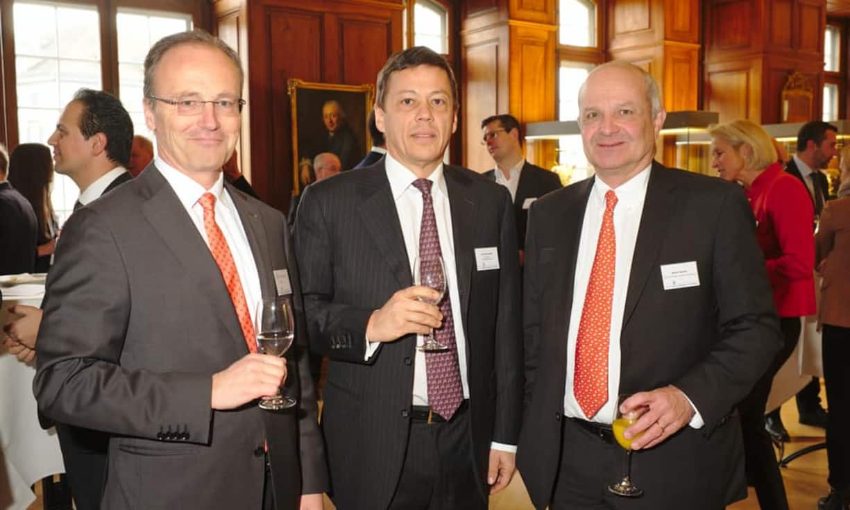 Markus R. Neuhaus, Chairman, PriceWaterhousecoopers;
Alexandre Zeller, Chairman, SIX Group Ltd.;
Martin Naville, CEO, AMCHAM