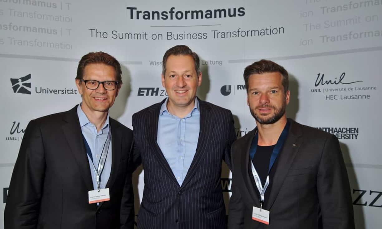Torsten Tomczak, Professor, Uni St. Gallen;
Boris Collardi, CEO, Julius Baer Group;
Wolfgang Jenewein, Professor, Uni St. Gallen